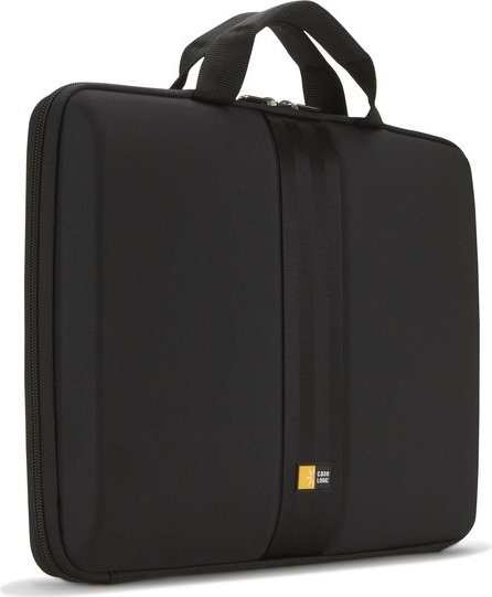 Case Logic HUSA notebook 13.3, spuma Eva, 1 compartiment, manere, black, QNS-113 BLACK