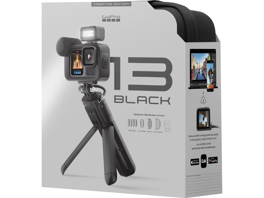 GoPro Camera de actiune H13B Creator Edition5.3K60, 27MP, HyperSmooth 6.0, CHDFB-131-EU - imagine 9