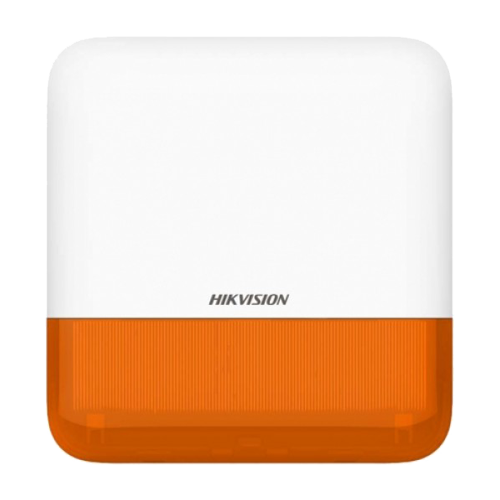 HIKVISION Sirene de exterior wireless AXPRO DS-PS1-E-WE(Orange Indicator), frecventa, DS-PS1-E-WE-O