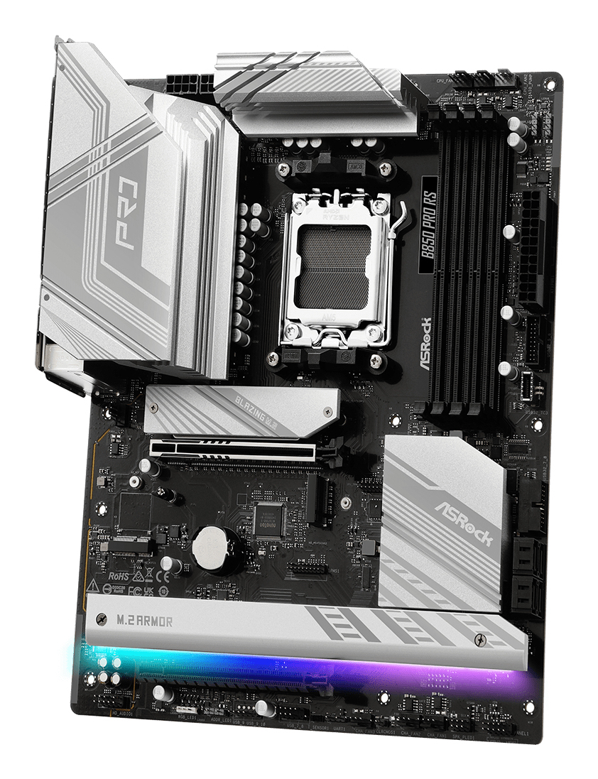 Asrock MB AM5, B850 PRO RS - imagine 5