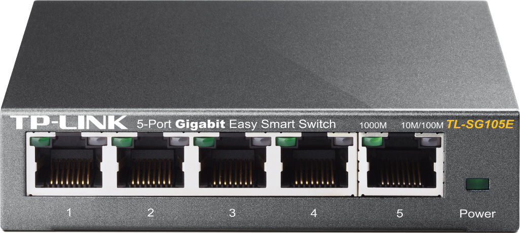 Tp-Link SWITCH 5 porturi Gigabit. carcasa metalica, TL-SG105E