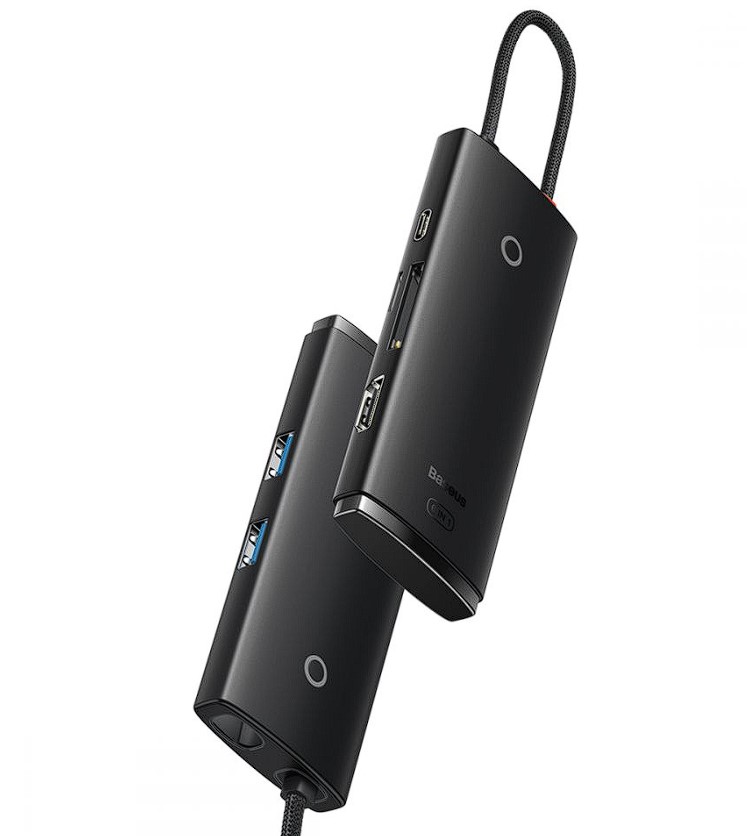 Baseus DOCKING Station Lite, conectare PC USB Type-C, USB 3.0 x 2, USB Type C x 1 PD, WKQX050101