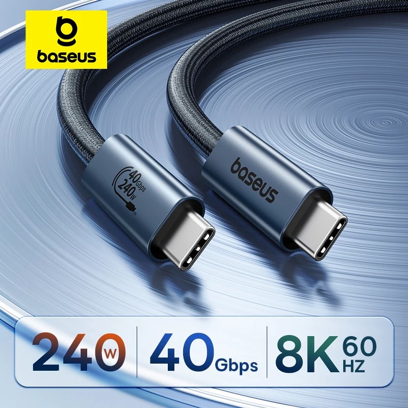 Baseus CABLU alimentare si date Flash Series 2 USB4, Fast Charging Data Cable pt., P10311803111-00 - imagine 5