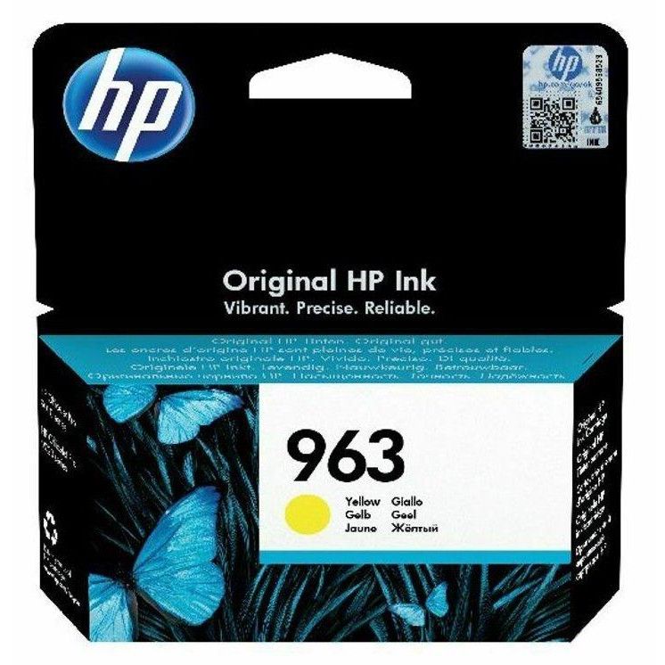 HP Cartus Cerneala Original Yellow, nr.963 pentru OfficeJet Pro 9010|9013|9014|9020|9023, 3JA25AE