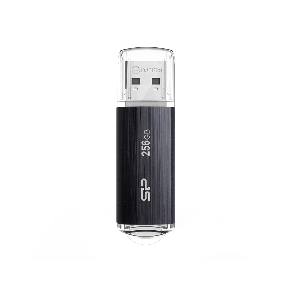 SILICON POWER Memorie USB Blaze B02, 256GB, USB 3.0, Black, SP256GBUF3B02V1K