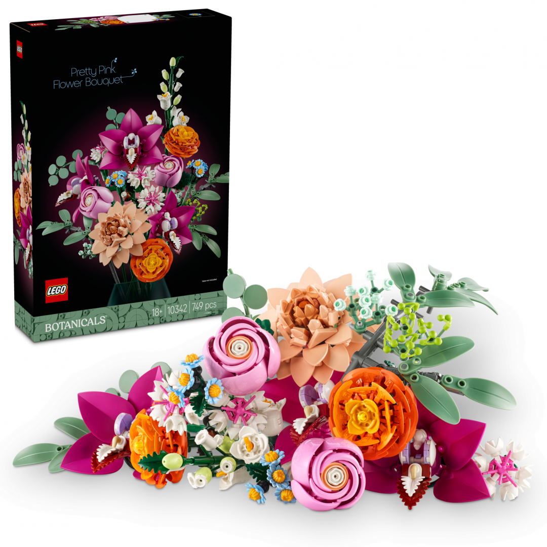 LEGO BUCHET DE FLORI ROZ, 10342, LEGO10342