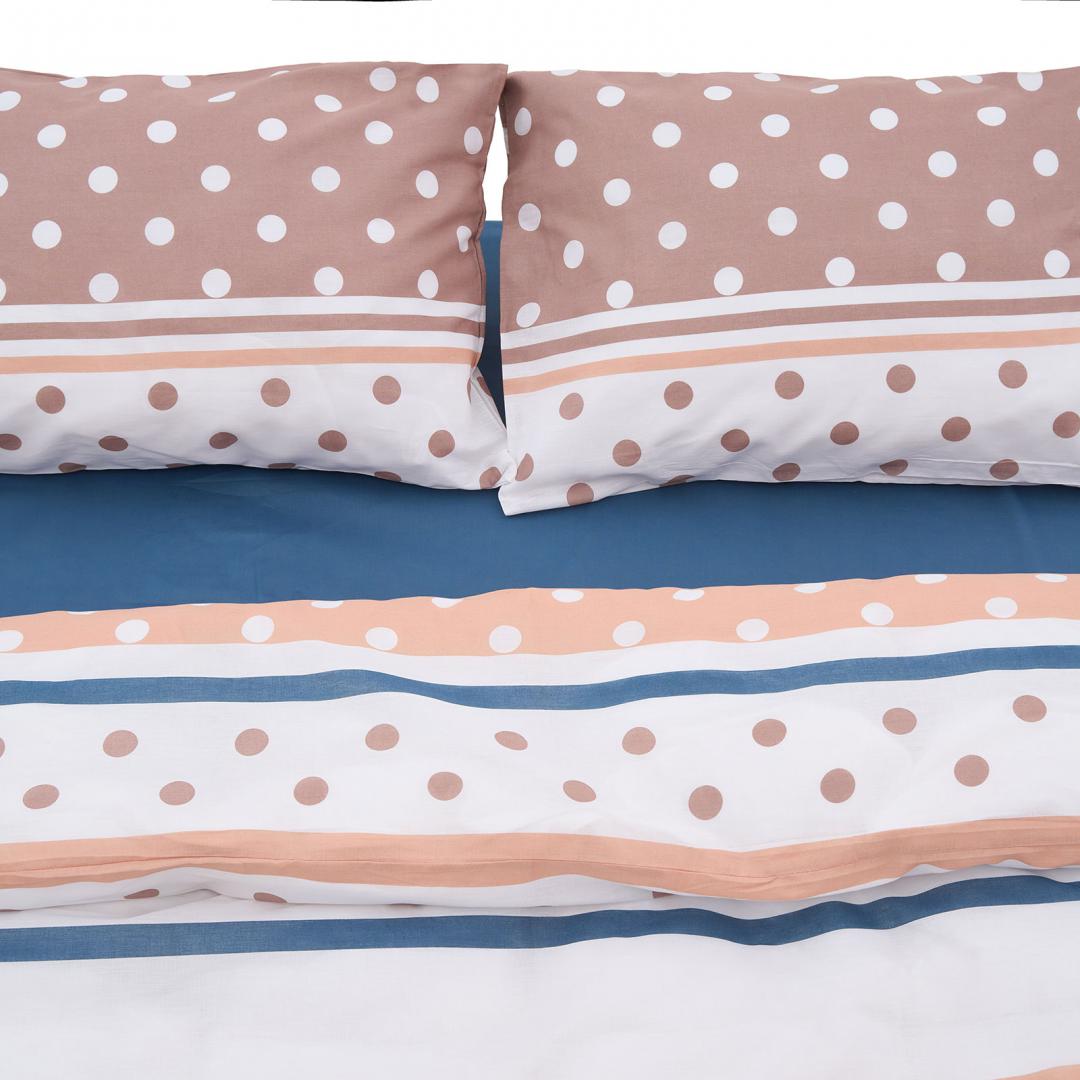 HEINNER Lenjerie dubla 100% bumbac 4 piese, Polka, HR-DBL132-PLK - imagine 3