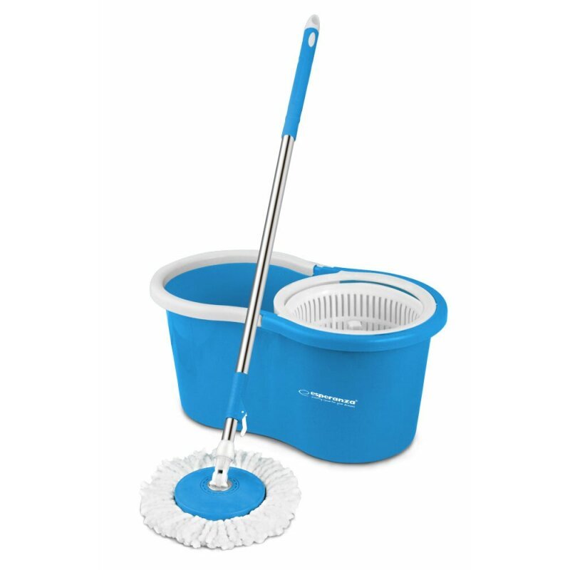 Esperanza Set mop rotativ Perfect Clean cu galeata si storcator rotire 360 grade, EHS005