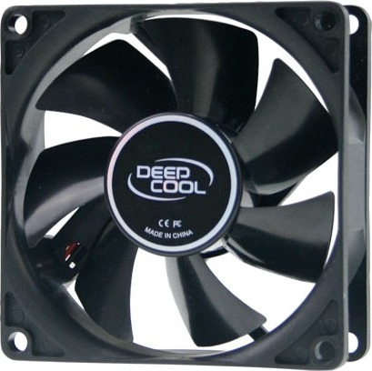 Deepcool VENTILATOR PC 80x80x25 mm 4110 001 001 / 153720.8, Xfan 80