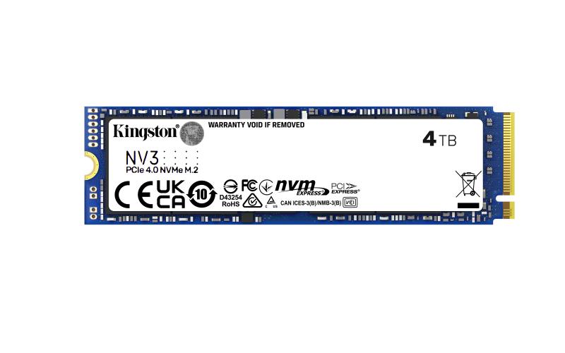 Kingston SSD, SNV3S, M2-2280, 4TB, PCI E, SNV3S/4000G - imagine 3