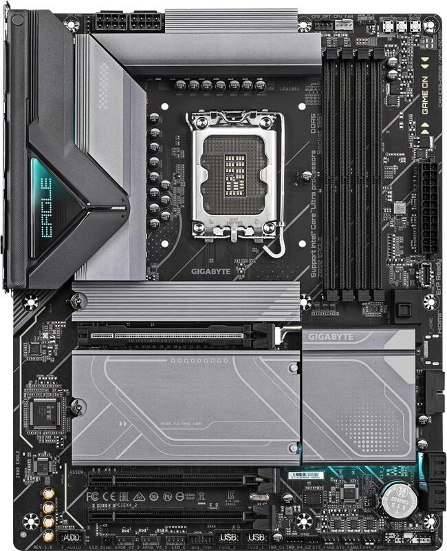 Gigabyte Placa de baza, LGA1851, DDR5, ATX, Negru/Gri, Z890 EAGLE