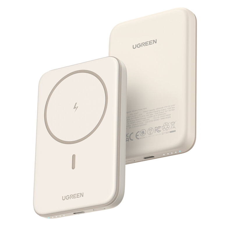 UGreen POWER BANK PB560, 5000mAh, 15W, prindere magnetica Iphone 12 and later, 1 x USB Type-C, 25207 - imagine 2