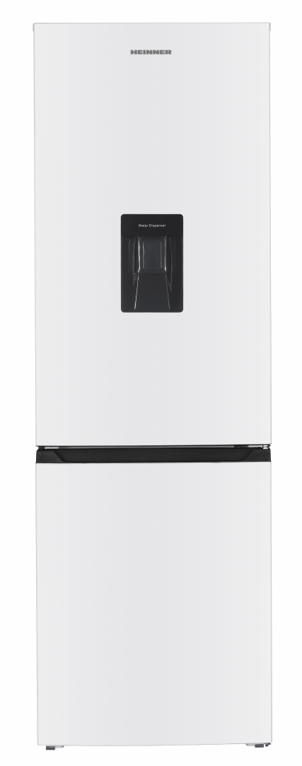 HEINNER Combina frigorifica, 313 l, Clasa E, Dozator apa, Alb, HC-HM313WDE++