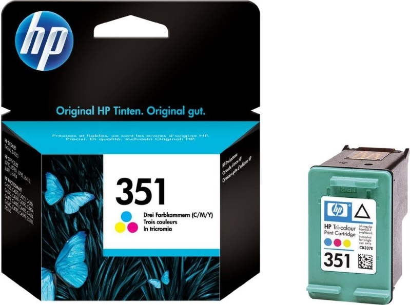 HP Cartus Cerneala Original Color, nr.351 pentru DJ D4260|4360|J5730|5780|6480|PS, CB337EE