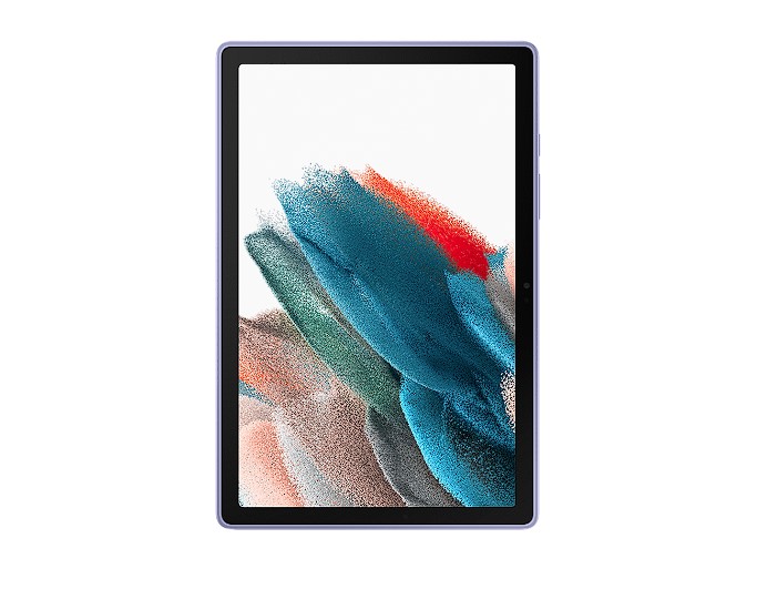 Samsung Galaxy Tab A8; Clear Edge Cover; Lavender, EF-QX200TVEGWW