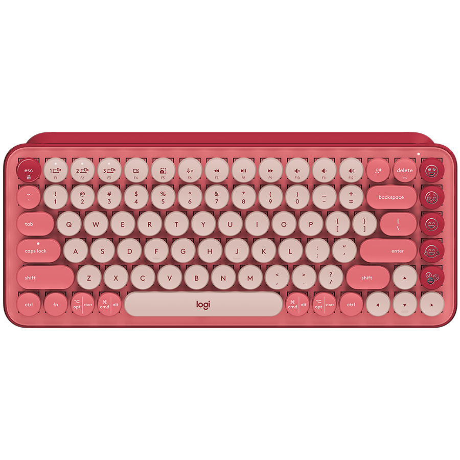 Logitech POP ICON COMBO - ROSE - US INTL - BT - INTNL-973, 920-013142