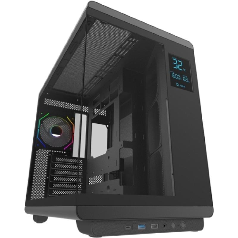 AQIRYS Carcasa Electra Draco, RGB, Mid Tower, Black, AQRYS_DRACOBK
