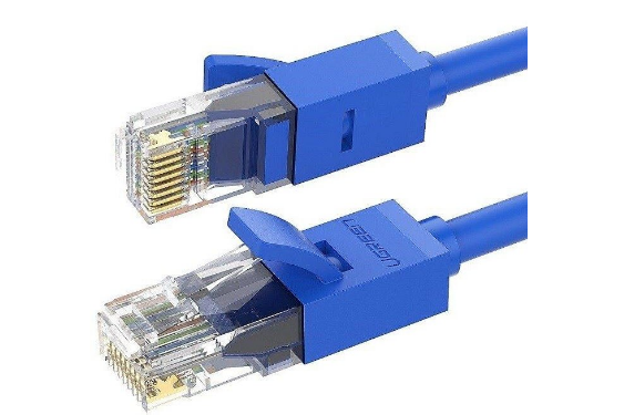 UGreen PATCH CORD UTP Cat6, "NW102" fire din cupru, viteza maxima 1 Gbps, 20m, albastru, 11206