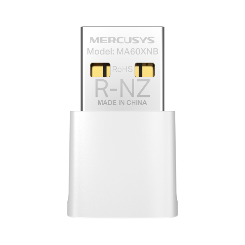 MERCUSYS USB Adapter, Dual-band, WiFi 6 - AX, MA60XNB