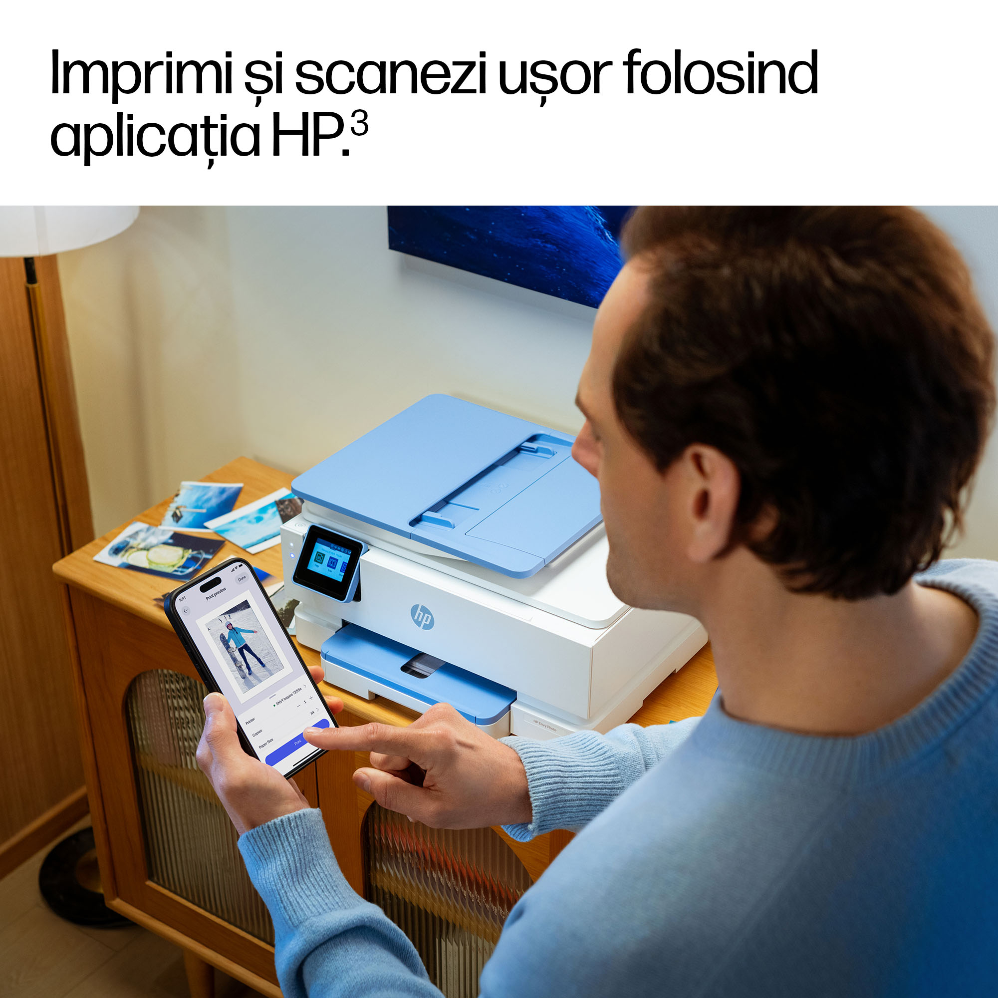 HP ENVY PHOTO 7931 COLOR INKJET MFP", B6JX3B - imagine 7