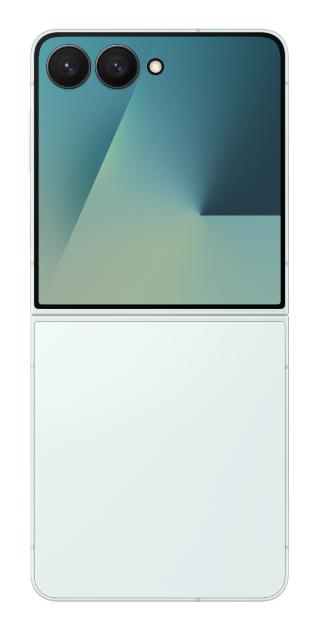 Samsung Smartphone Galaxy Z Flip7 256GB 12GB RAM 5G Dual SIM Mint, SM-F766BLGGEUE - imagine 5