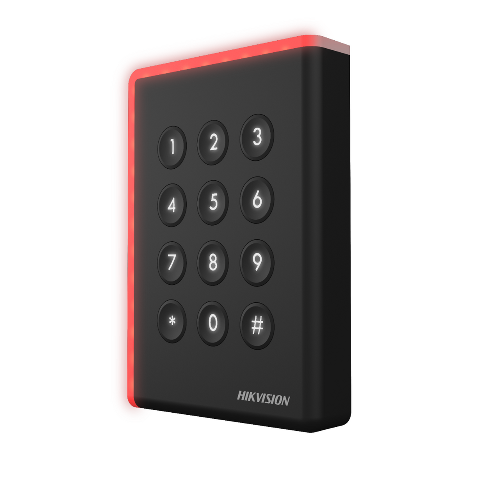Hikvision CITITOR CARD CU TASTATURA EM 125 KHZ, DS-K1108AEK