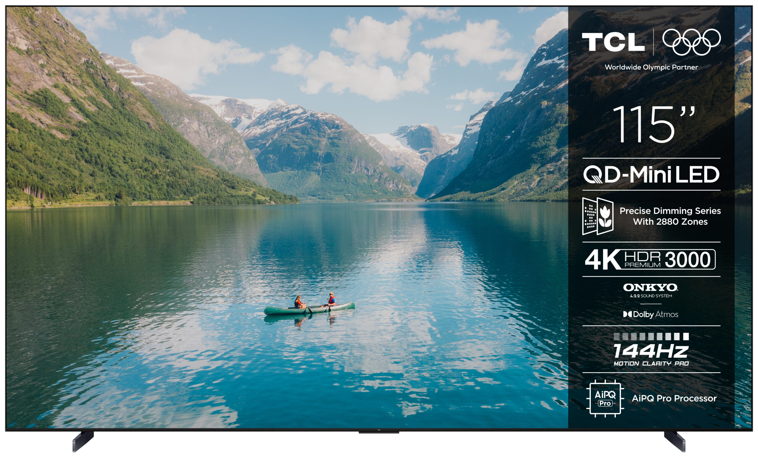 TCL MiniLED TV 4K 115" (291cm), 115C7K