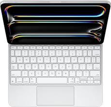 Apple Tastatura Magic pentru iPad Pro M4 de 11inch Alb, MWR03LB/A