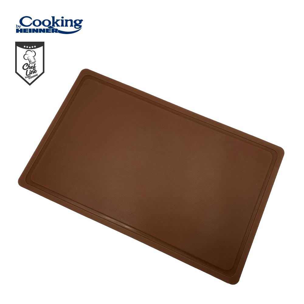 HEINNER TOCATOR CU SANT HACCP GN1/1, 53X32.5X2 CM, MARO, COOKING BY, HR-ADR-532SM