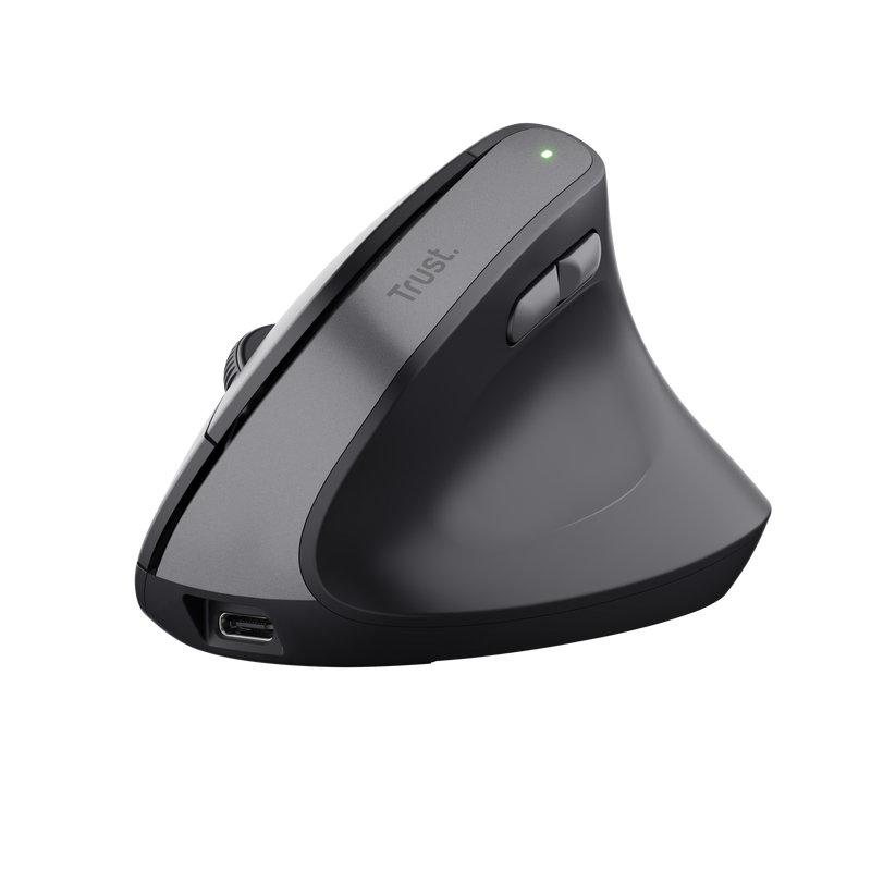 TRUST Mouse Wireless Bayo II, 2400 dpi, Negru, TR-25145