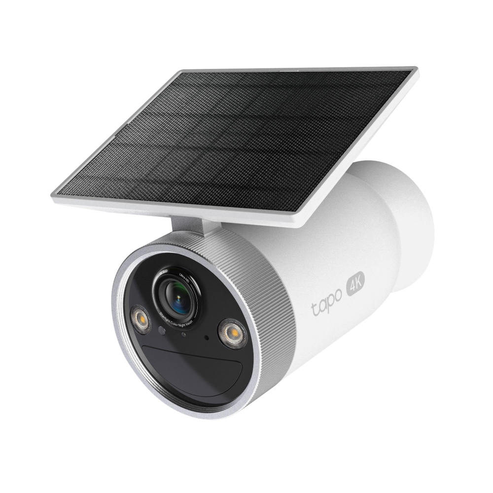Tp-Link CAMERA IP Exterior, panou solar inclus, acumulator integrat 7800mAh pana la 180, Tapo C465