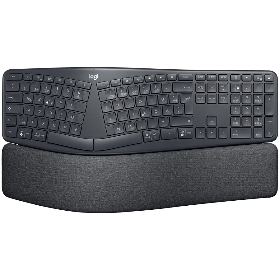 Logitech Ergo K860 Keyboard - Graphite (US), 920-010108