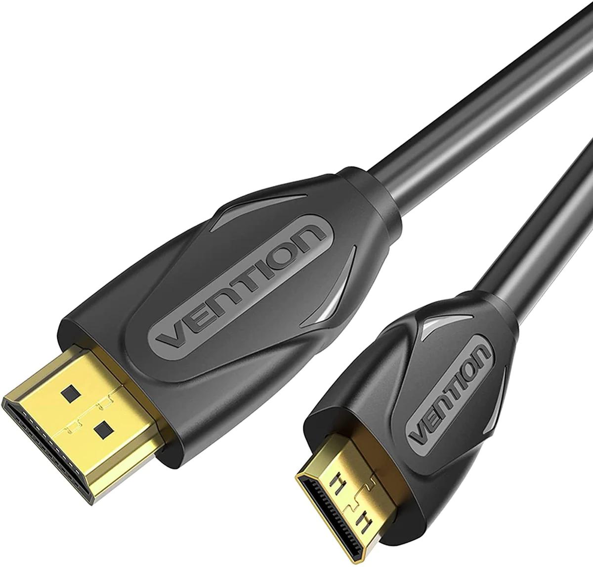 Vention Cablu video, HDMI(T) la HDMI(T), 1.5m, rezolutie maxima 4K la 60Hz, conectori, VAA-B02-L150