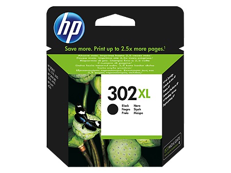 HP Cartus Cerneala Original Black, nr.302XL pentru DeskJet 2130|3639, F6U68AE