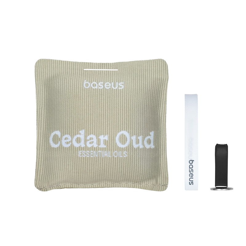 Baseus ODORIZANT AUTO Margaret Series, Cedar Oud, dimensiune 70*70mm, gri, C20362400832-00