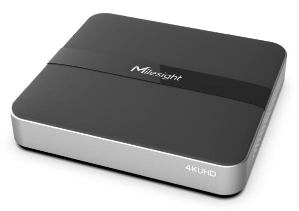 MILESIGHT TECHNOLOGY NVR 8 CANALE 8MP 1xSATA 4xPOE, MS-N1008-UPC