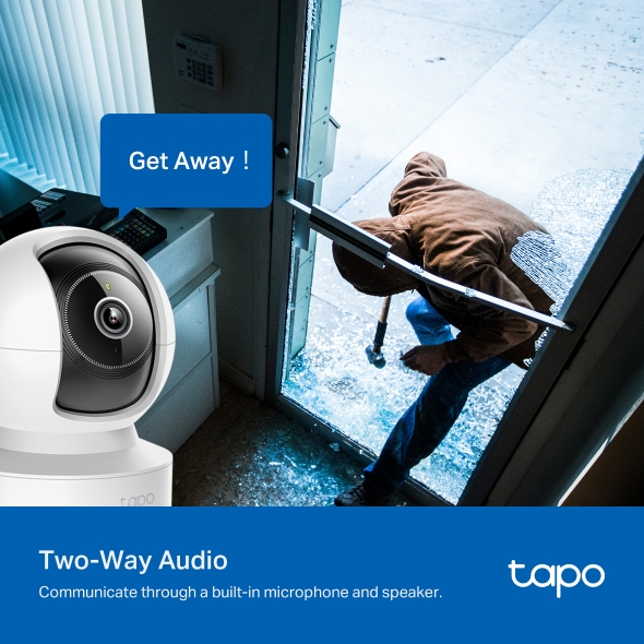 Tp-Link CAMERA IP, wireless + 1 × 100 Mbps RJ45 Port, cube, pt. interior, dist. IR 12 m, Tapo C232 - imagine 6