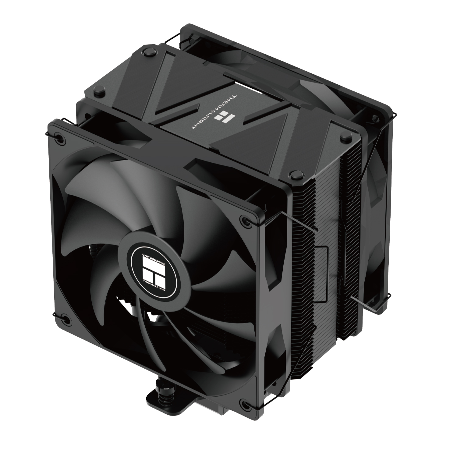 Thermalright COOLER skt. Intel si AMD, racire cu aer, vent. 2 x 120mm, Burst Assassin 120 EVO Dark - imagine 2