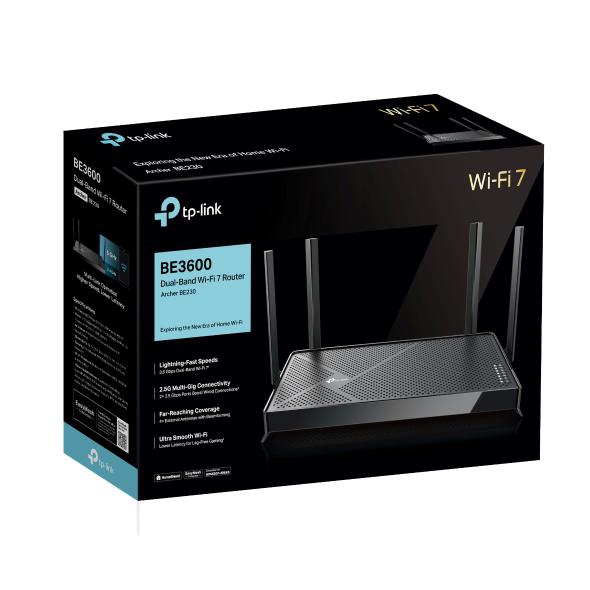 TP-LINK Router wireless, WIFI 7, Dual Band, ARCHER BE230 - imagine 4