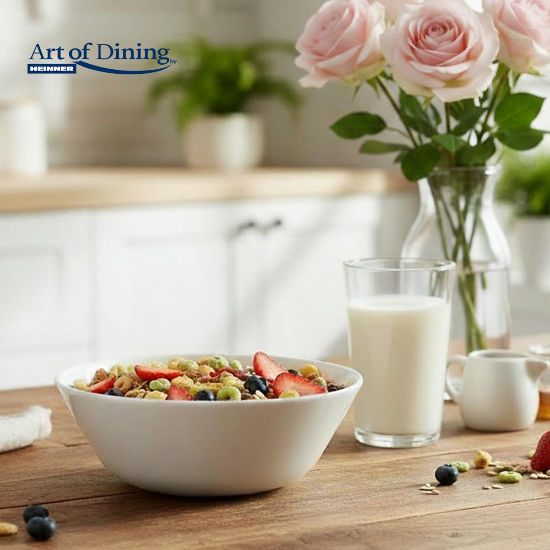 HEINNER SERVICIU MASA DIN OPAL ALB 19 PIESE, ARIANA, ART OF DINING, HR-AHL-19AR - imagine 9