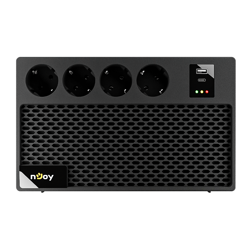 Njoy | | Renton 650 PLUS | UPS |Line interactive | 650 VA | 360 W | Tower | Nr, UPCSBLS665TRPCG01B - imagine 2