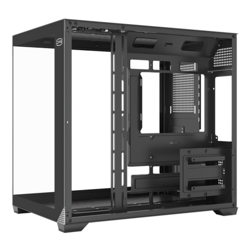 PCCOOLER CARCASA C3 T700, middle tower, gaming, fara sursa, suporta 10xfan, USB Type-C x, C3 T700 BK
