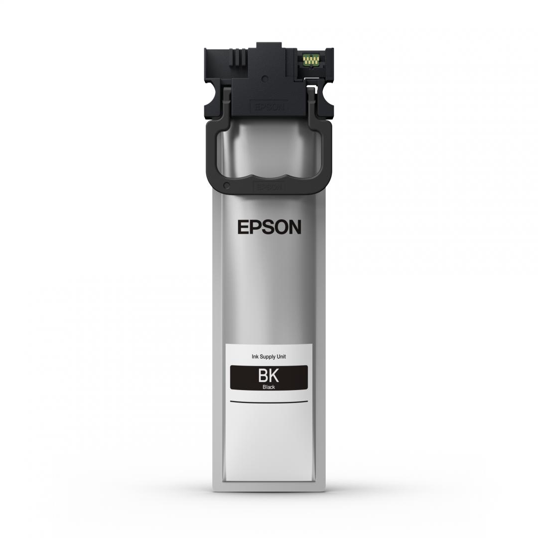 EPSON Cartus WorkForce Pro WF-M53xx/58xx Series Ink Pack L Black, Black, C13T12D140