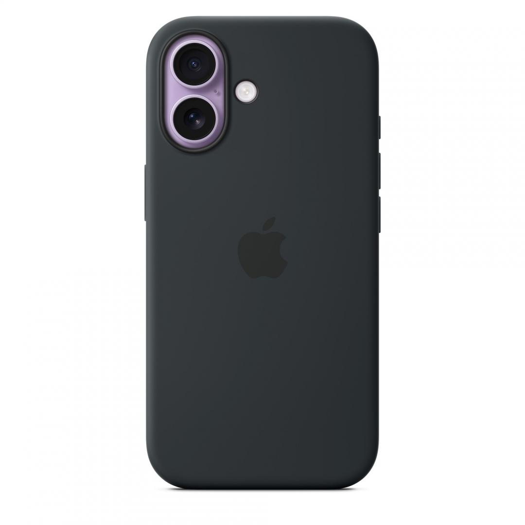 APPLE iPhone 17 Silicone Case with MagSafe - Black, MGF14ZM/A - imagine 2
