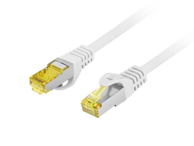 LANBERG PATCHCORD CAT.6A S/FTP LSZH CU 2M GREY FLUKE PASSED, PCF6A-10CU-0200-S