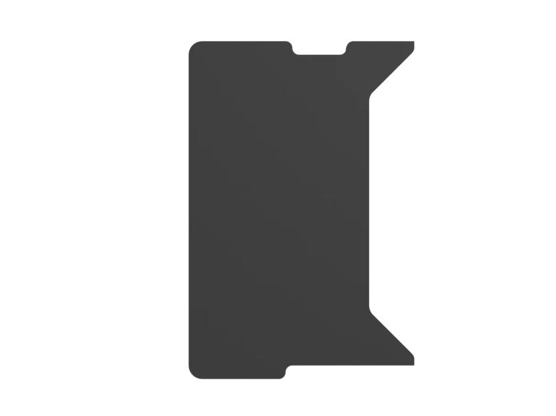 GENESIS Piesa birou HOLM MODULAR LEFT 50 cm, material MDF, culoare antracit, NDS-2280