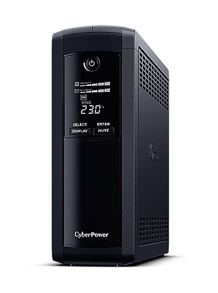 Cyber Power UPS Line Int. cu sin. simulata, cu management, Tower, LCD, 1200VA/720W, AVR, VP1200ELCD