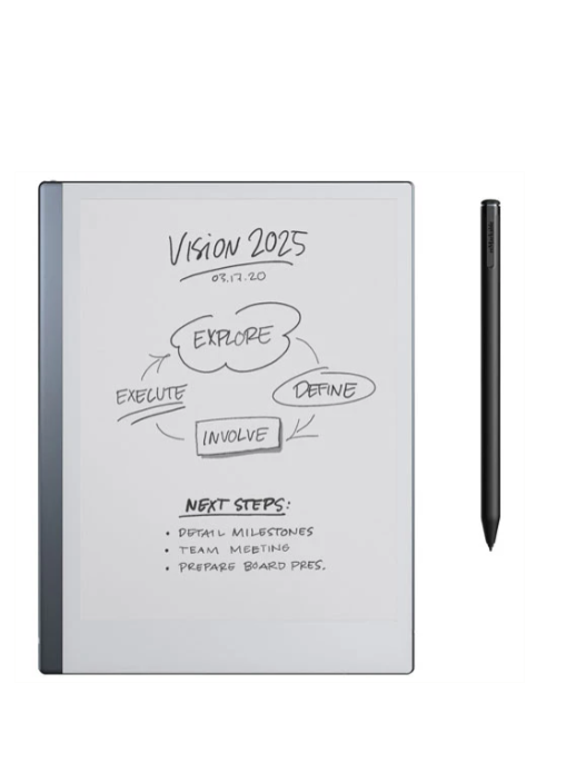 REMARKABLE 2 Paper Tablet with Marker Plus and Polymer Weave Book Folio Grey, RM114 - imagine 2
