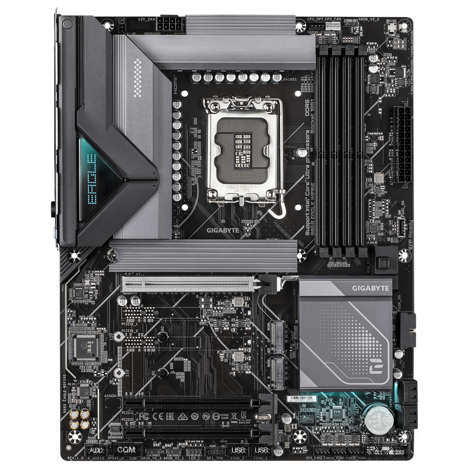 Gigabyte Placa de baza, B860 EAGLE WIFI6E