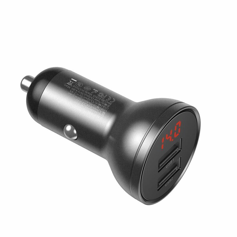 Baseus INCARCATOR auto Digital Display, TZCCBX-0G - imagine 2